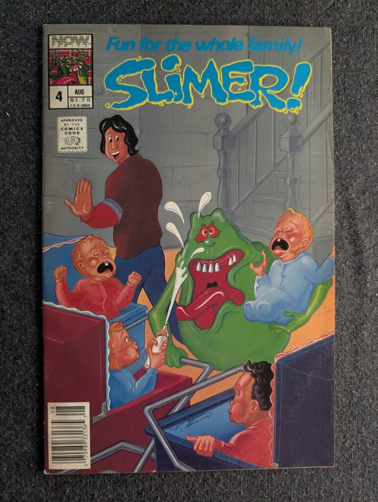 Slimer! #4 front cover