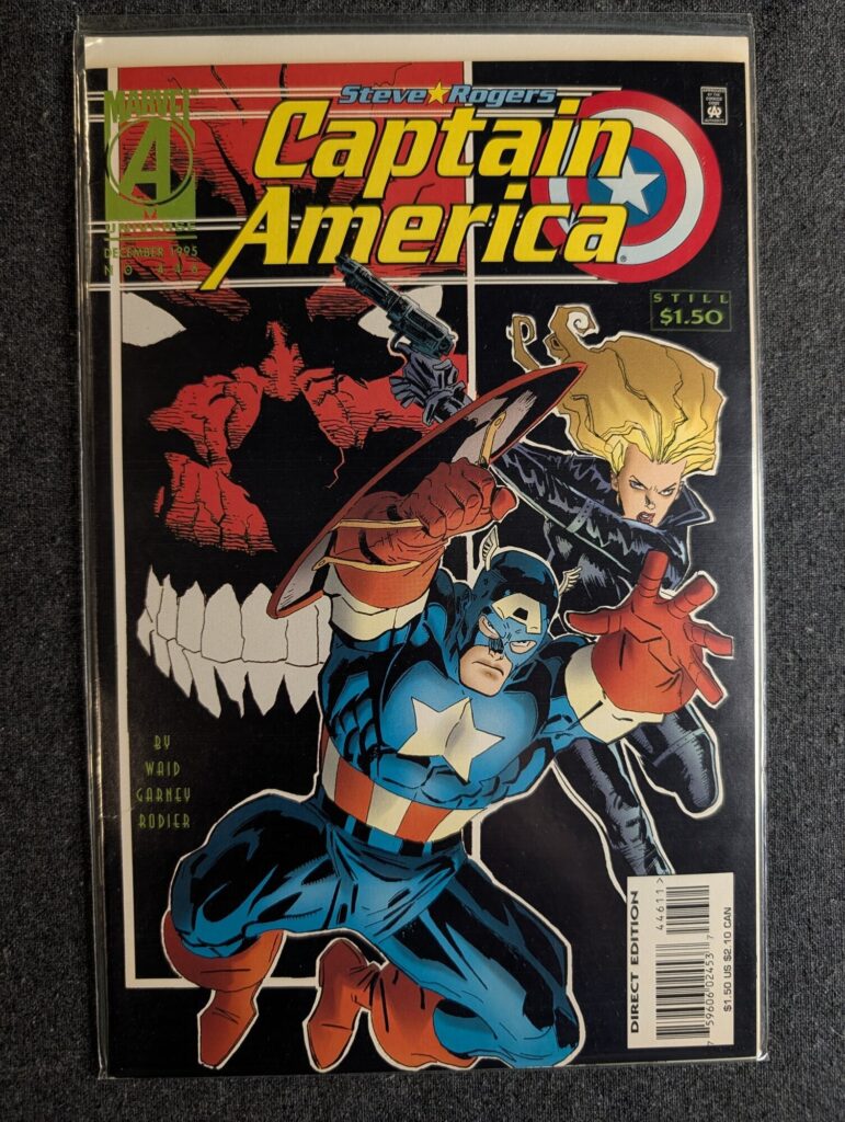Captain America #446 front cover