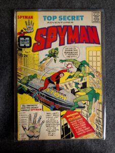 Top Secret Adventures Spyman #1 front cover
