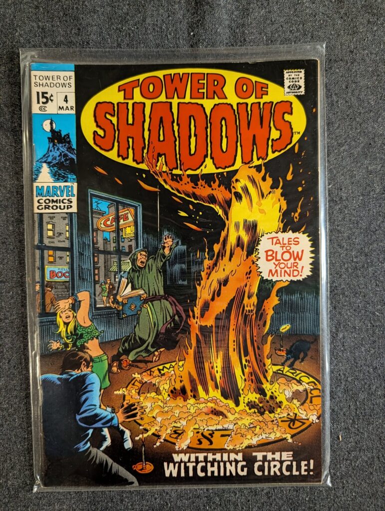 Tower of Shadows #4 front cover