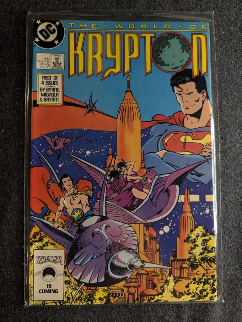 The World of Krypton #1 front cover
