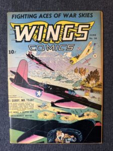 Wings Comics #34 front cover
