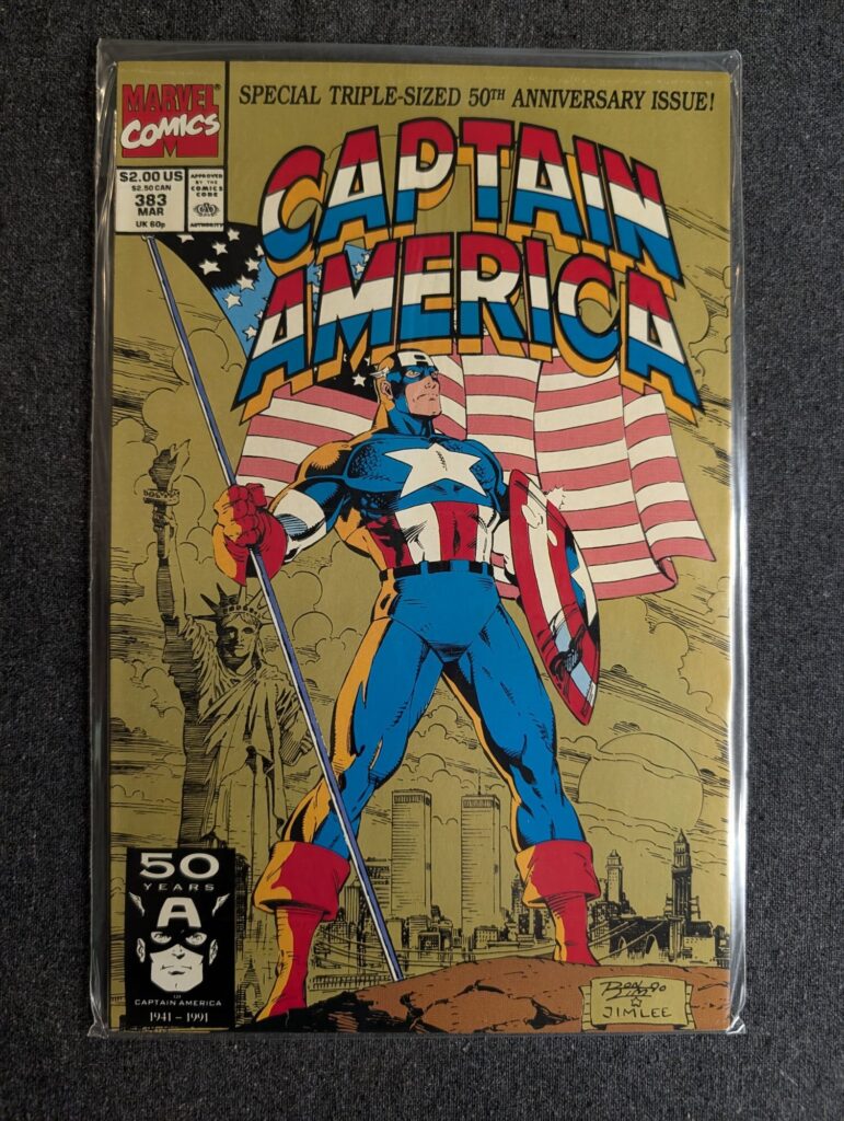 Captain America #383 front cover