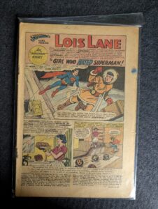 Superman's Girl Friend, Lois Lane #39 front cover