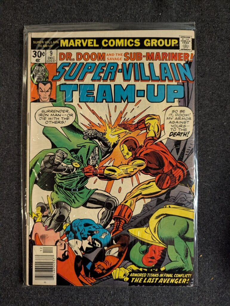 Super-Villain Team-Up #9 front cover
