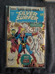 Silver Surfer Annual #1 front cover