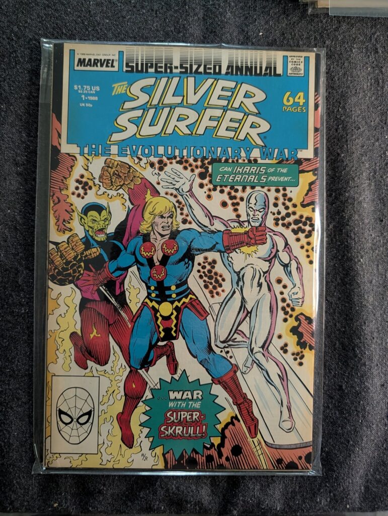 Silver Surfer Annual #1 front cover