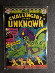 Challengers of the Unknown #53 front cover