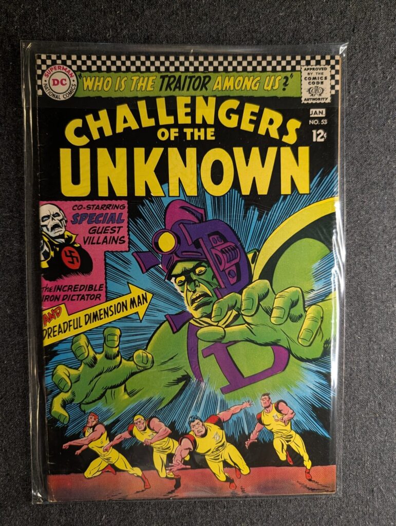Challengers of the Unknown #53 front cover