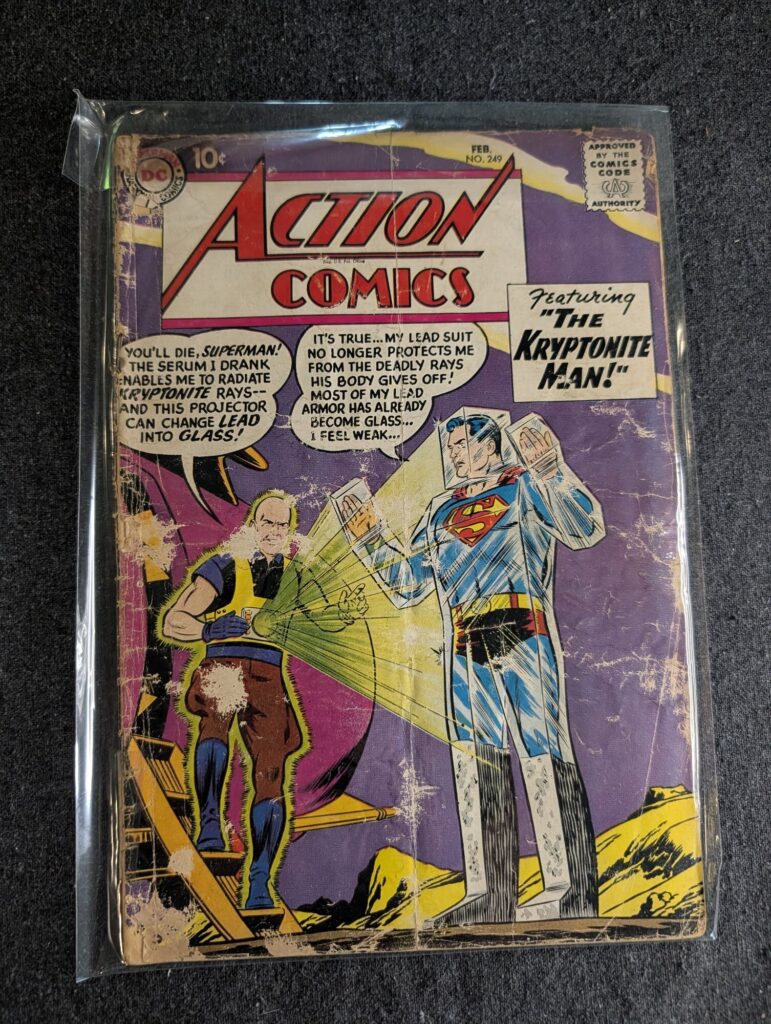 Action Comics #249 front cover