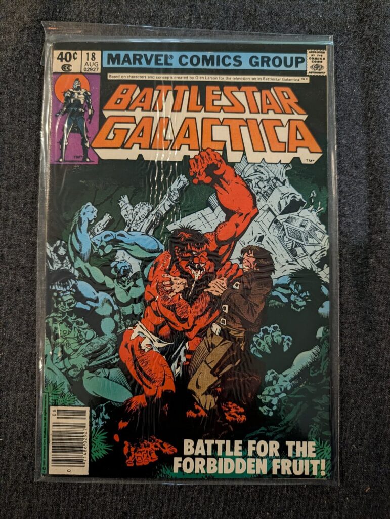 Battlestar Galactica #18 front cover