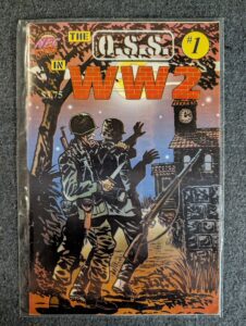 The O.S.S. in WW2 #1 front cover
