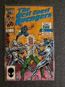 The West Coast Avengers #7 front cover