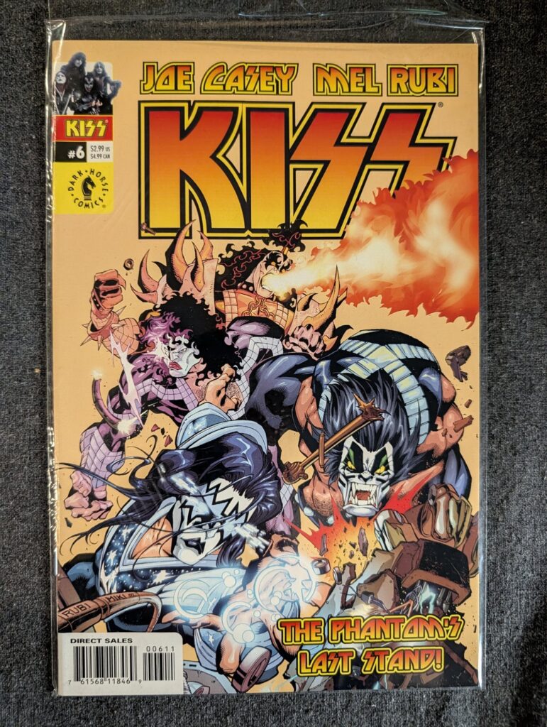 Kiss #6 front cover