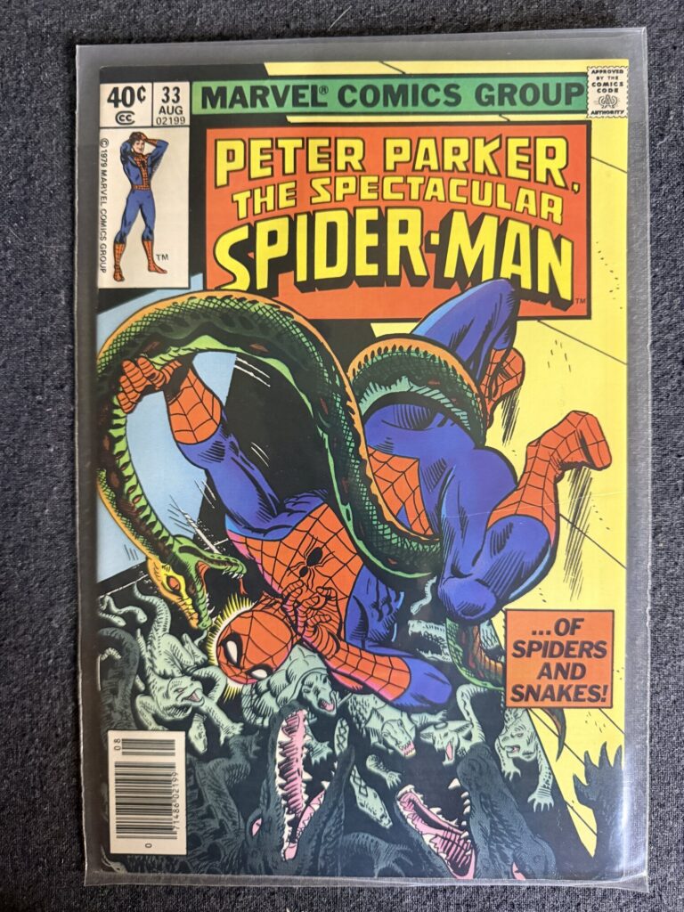 The Spectacular Spider-Man #33 front cover