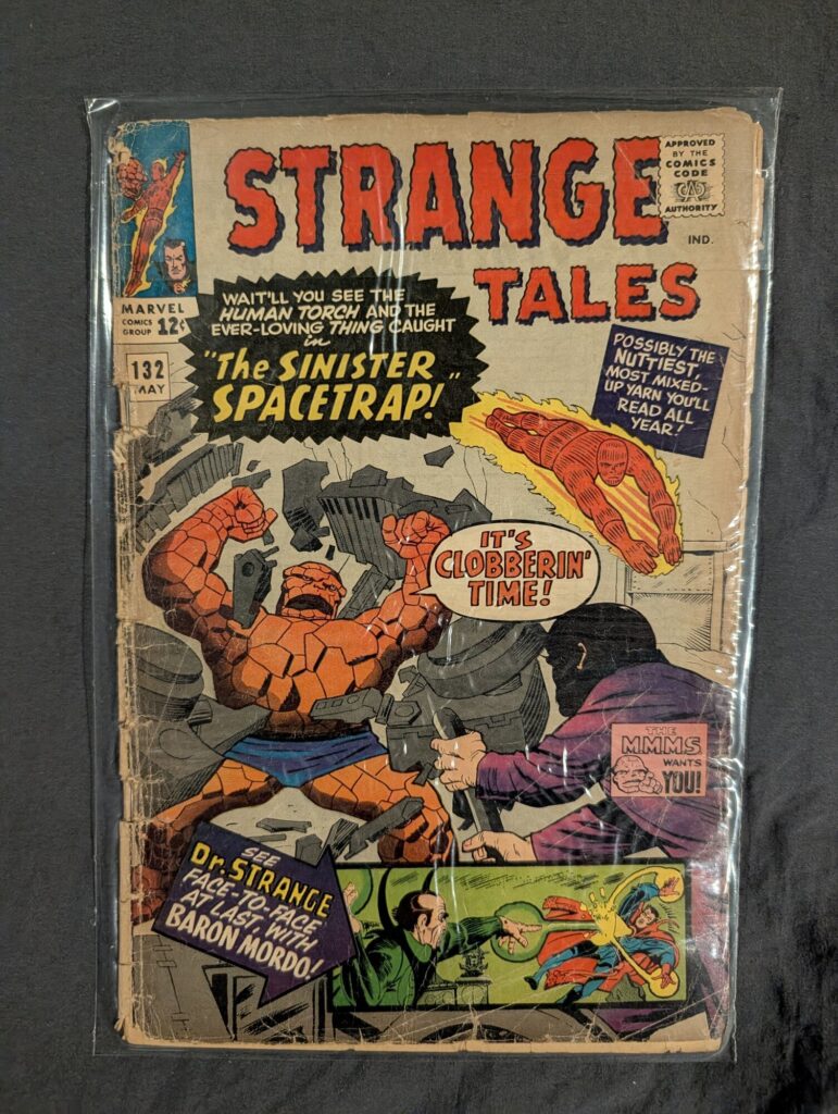 Strange Tales #132 front cover