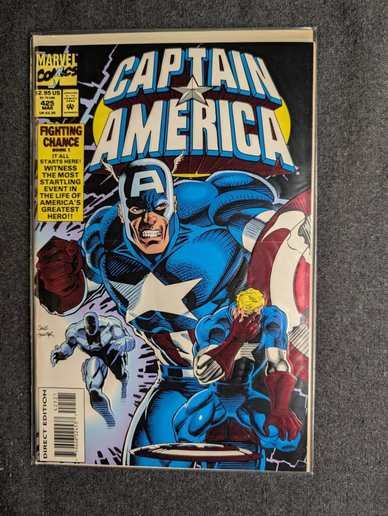 Captain America #425 front cover