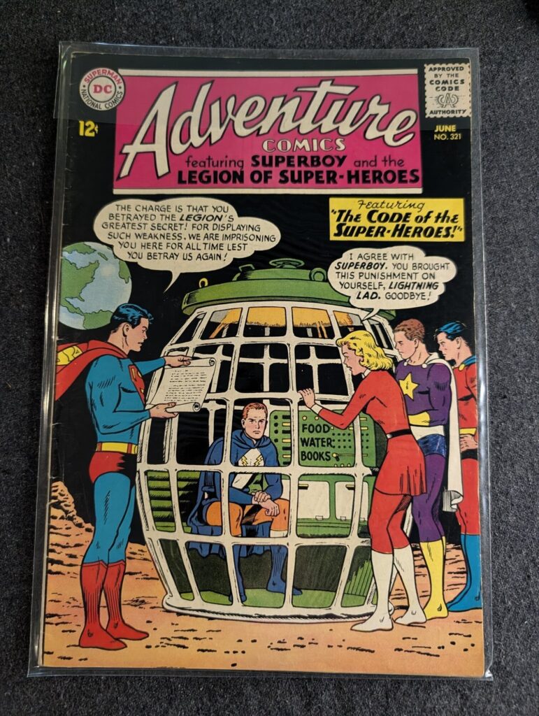 Adventure Comics #321 front cover