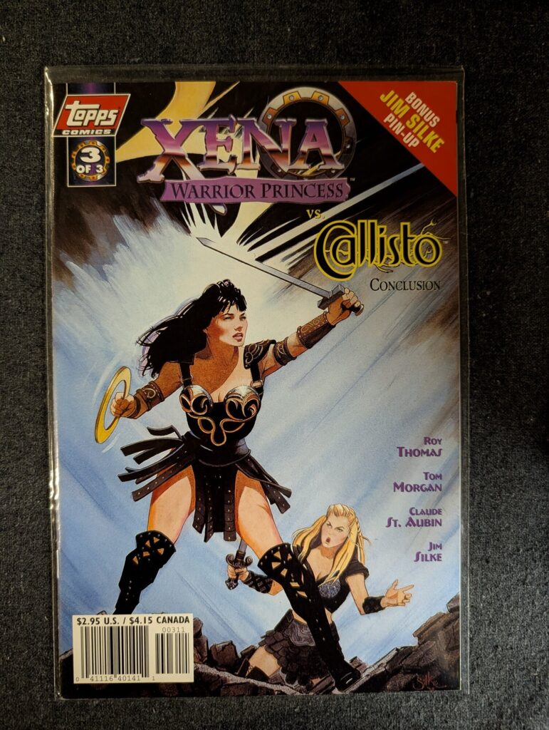 Xena: Warrior Princess vs. Callisto #3 front cover