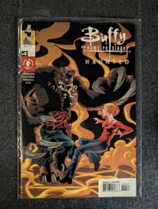 Buffy the Vampire Slayer: Haunted #4 front cover