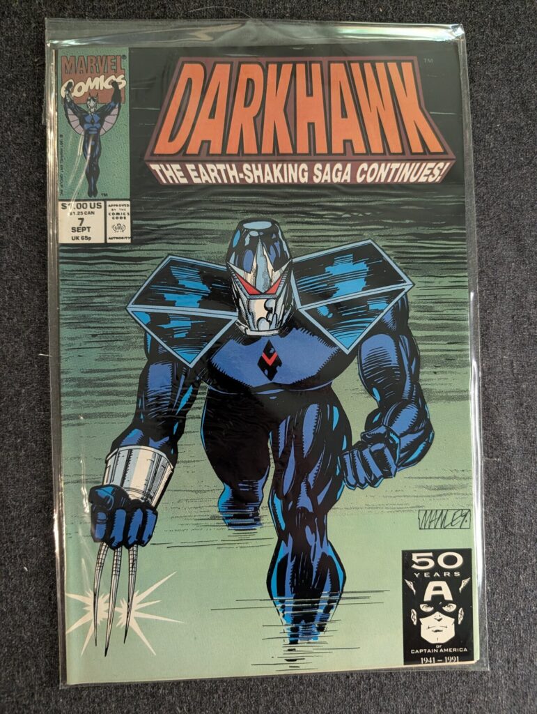 Darkhawk #7 front cover