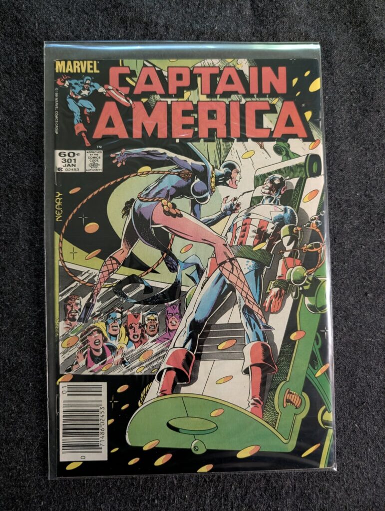 Captain America #301 front cover