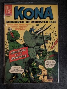 Kona, Monarch of Monster Isle #16 front cover