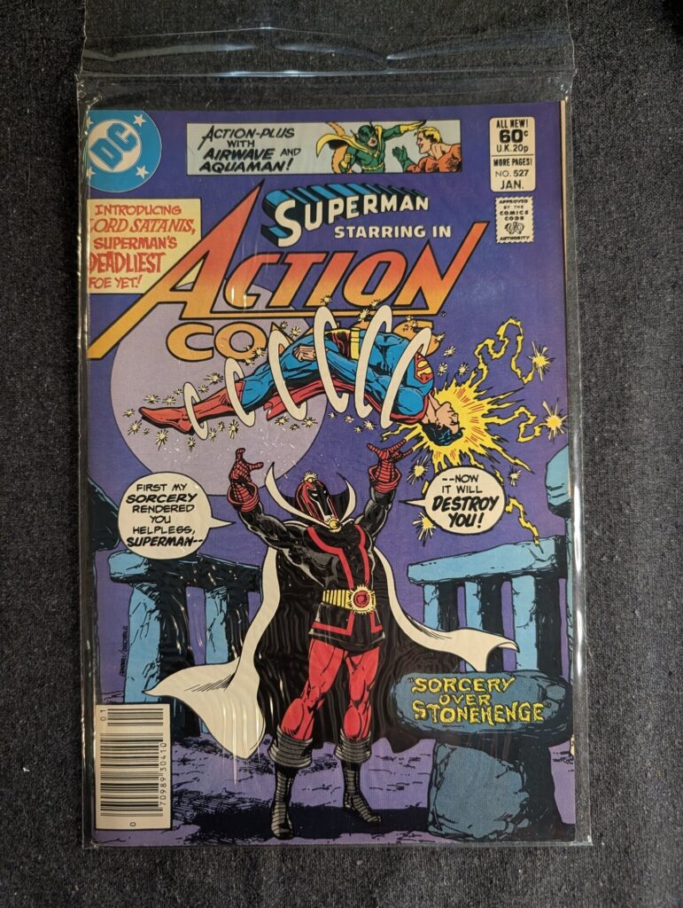 Action Comics #527 front cover