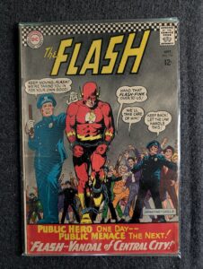 The Flash #164 front cover