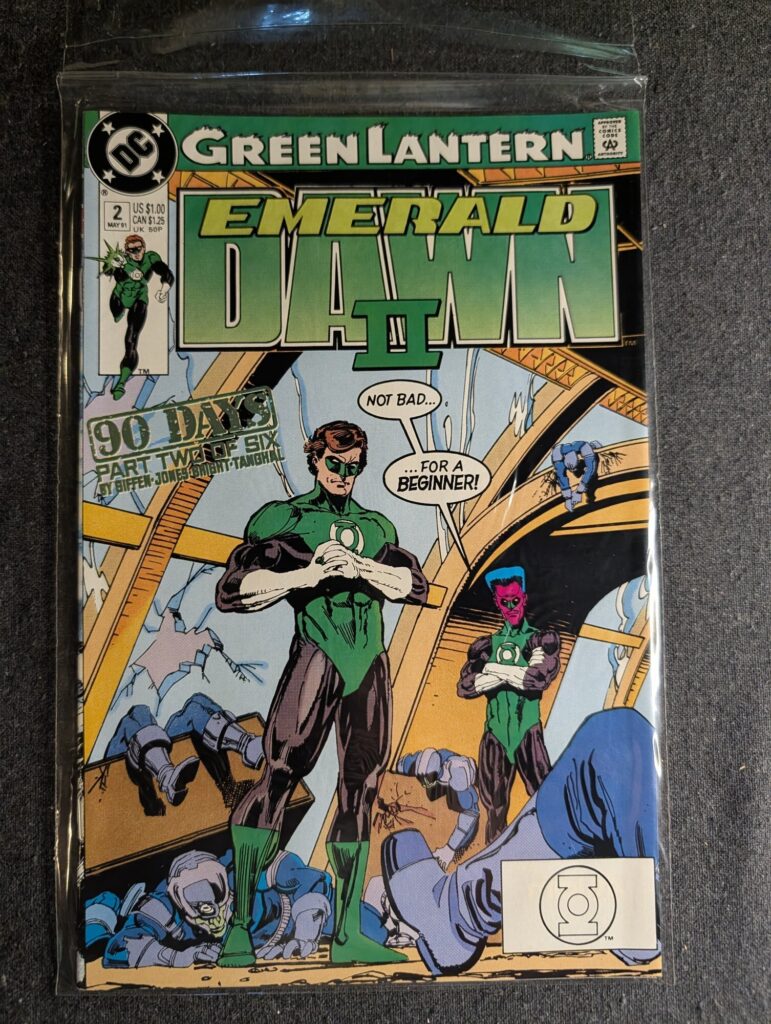 Green Lantern: Emerald Dawn II #2 front cover