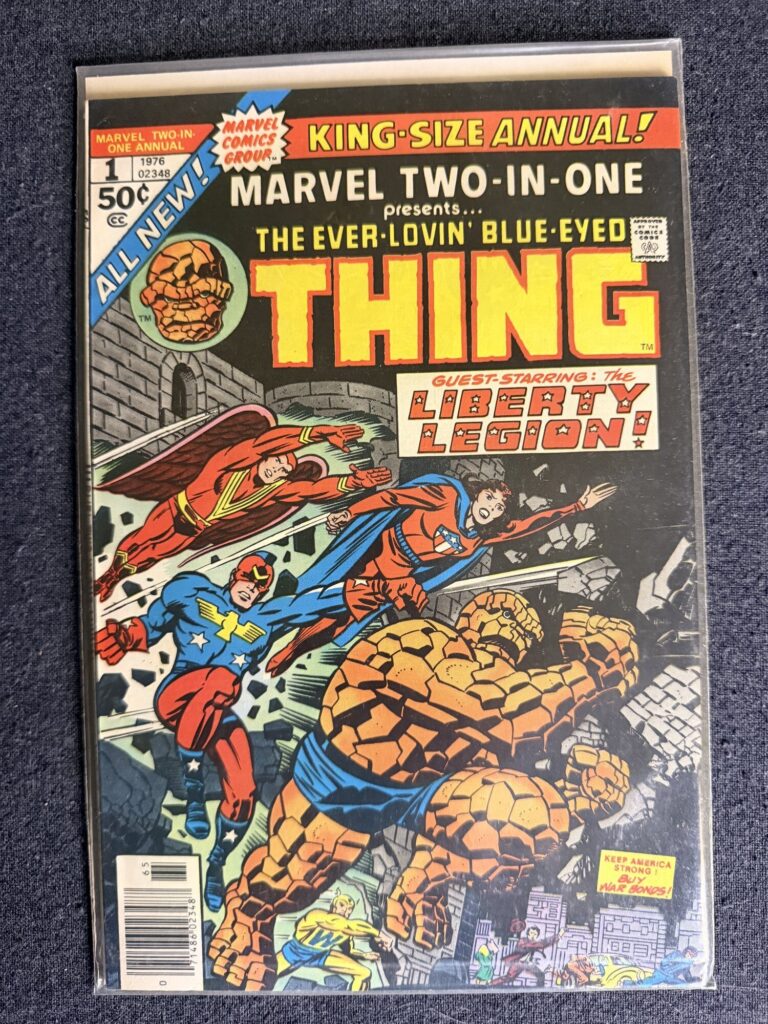 Marvel Two-In-One Annual #1 front cover
