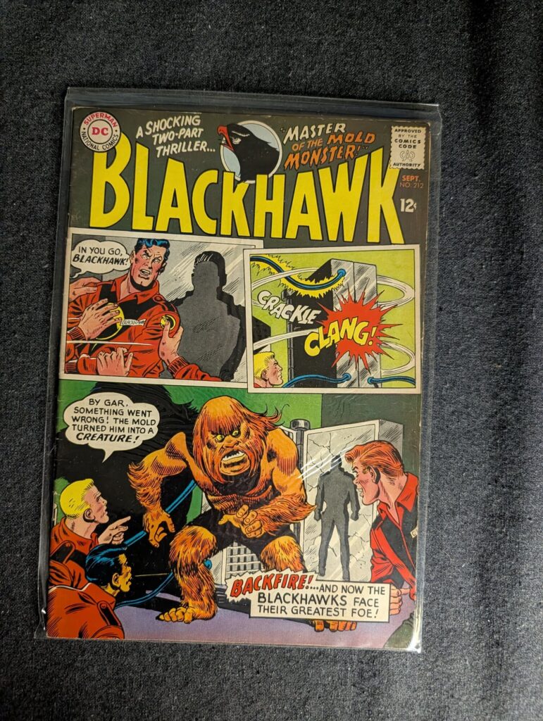 Blackhawk #212 front cover
