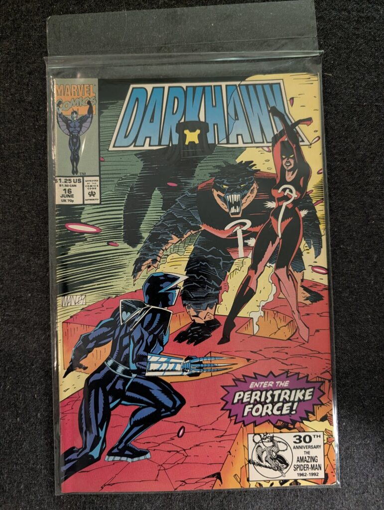 Darkhawk #16 front cover