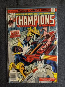 The Champions #11 front cover