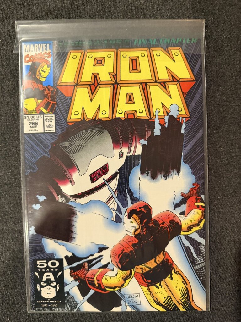 Iron Man #266 front cover