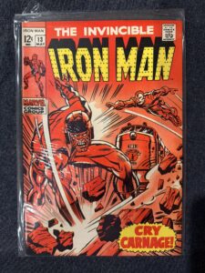 Iron Man #13 front cover