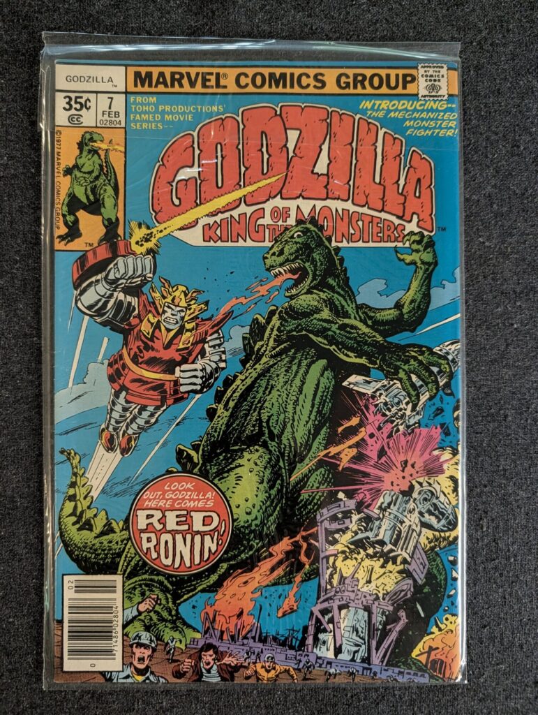 Godzilla, King of the Monsters #7 front cover