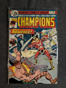 The Champions #5 front cover