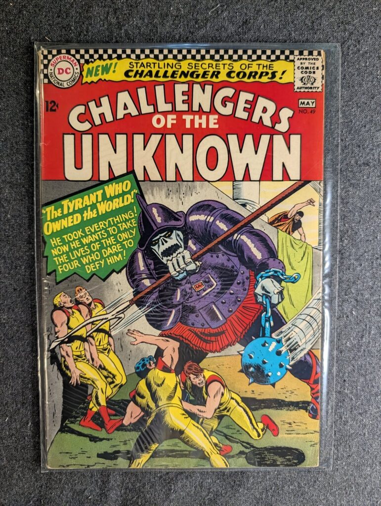 Challengers of the Unknown #49 front cover