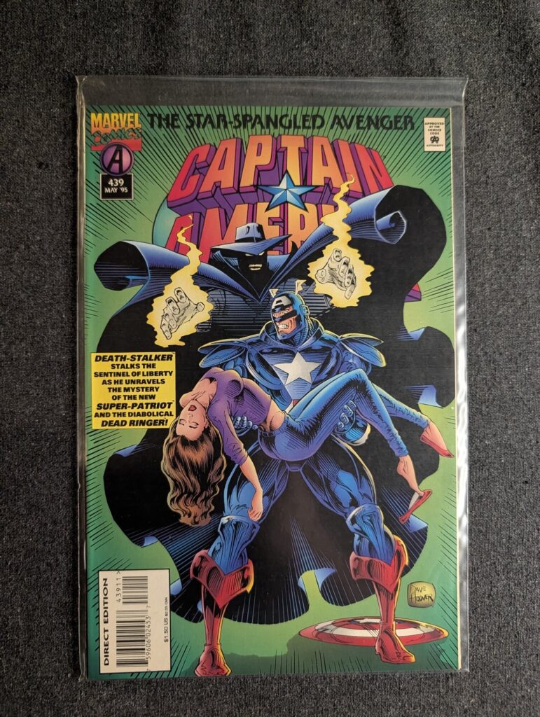 Captain America #439 front cover
