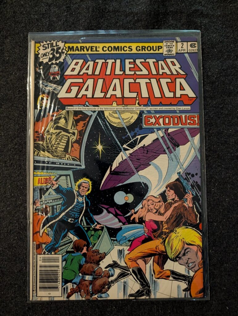 Battlestar Galactica #2 front cover