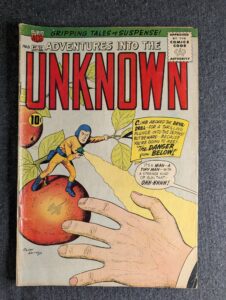 Adventures into the Unknown #120 front cover