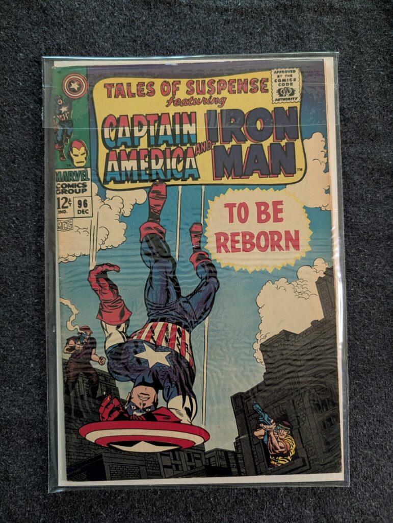 Tales of Suspense #96 front cover