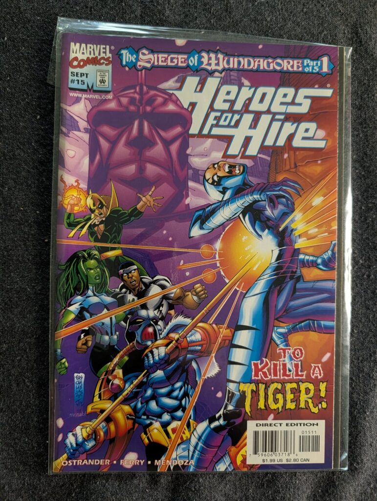 Heroes for Hire #15 front cover