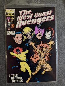 The West Coast Avengers #16 front cover