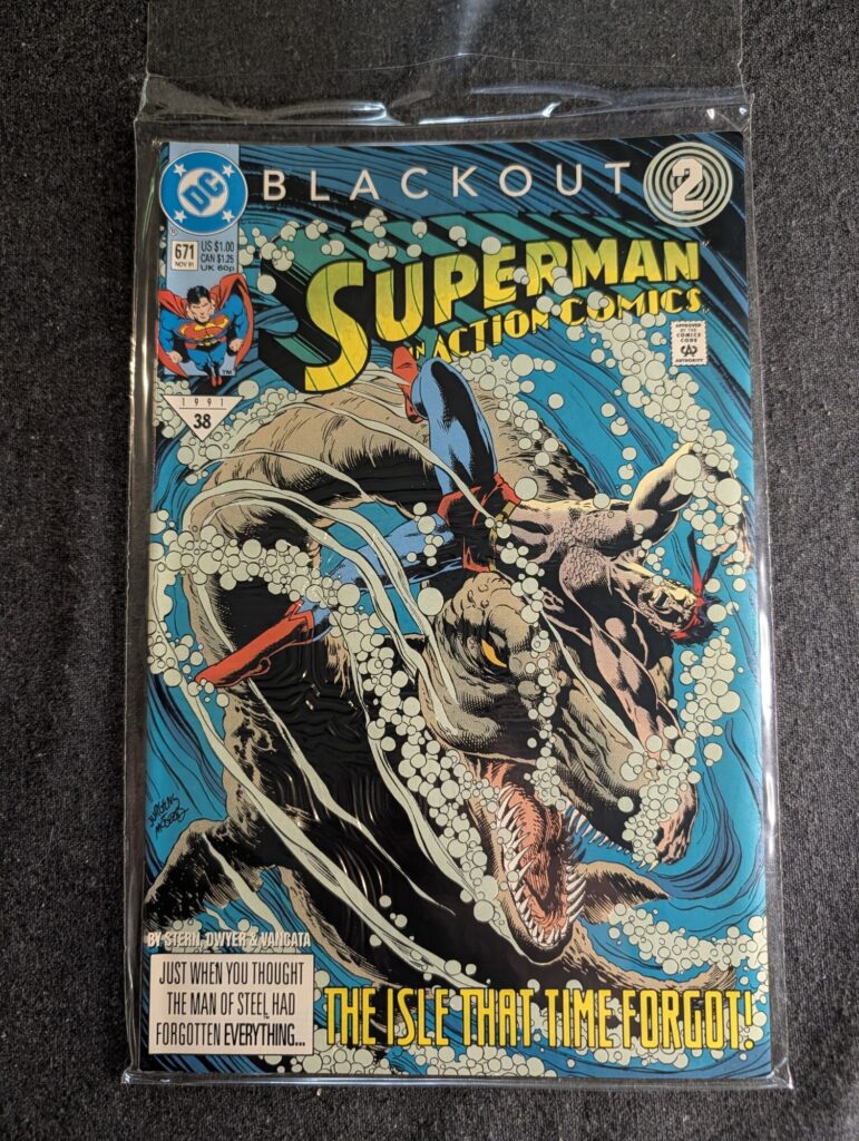 Action Comics #671 front cover