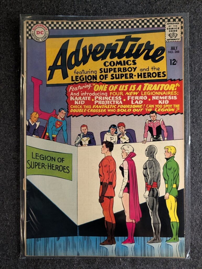 Adventure Comics #346 front cover