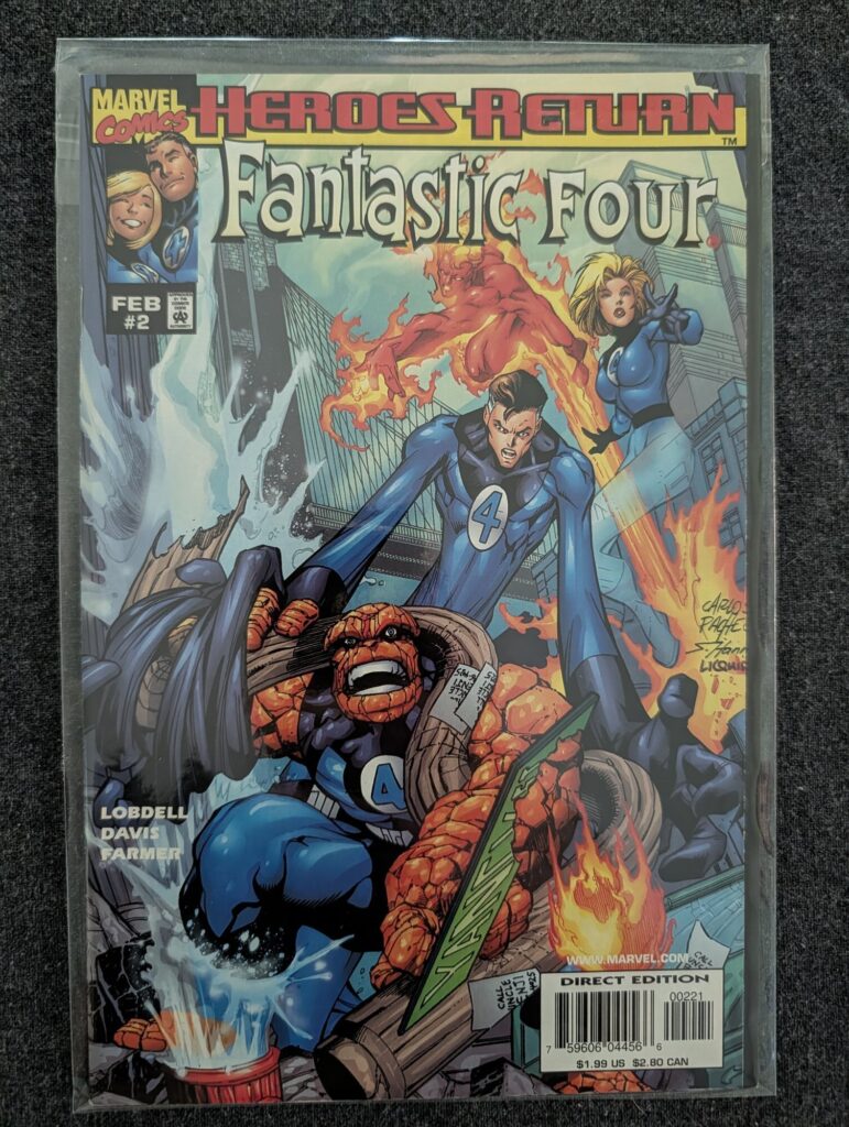 Fantastic Four #2 front cover