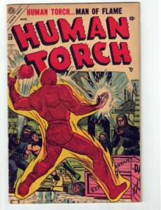 The Human Torch #38 front cover
