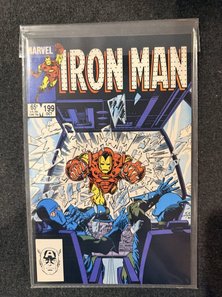 Iron Man #199 front cover